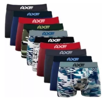 Kit 10 Cuecas Box Boxer Estampadas Masculino Atacado Revenda